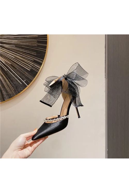 ‎الأحذية النسائية  الصيفية حذاء  كعب