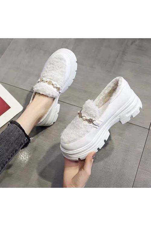 الأحذية النسائية الشتوية حذاء كعب  