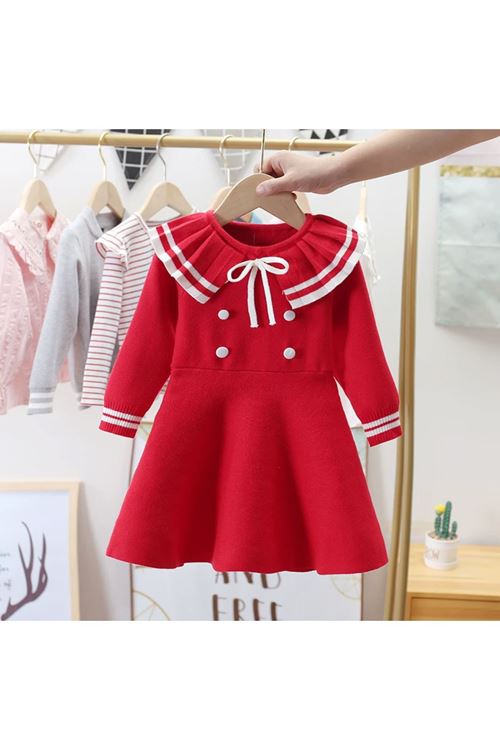 طفل بنت شتوية فستان