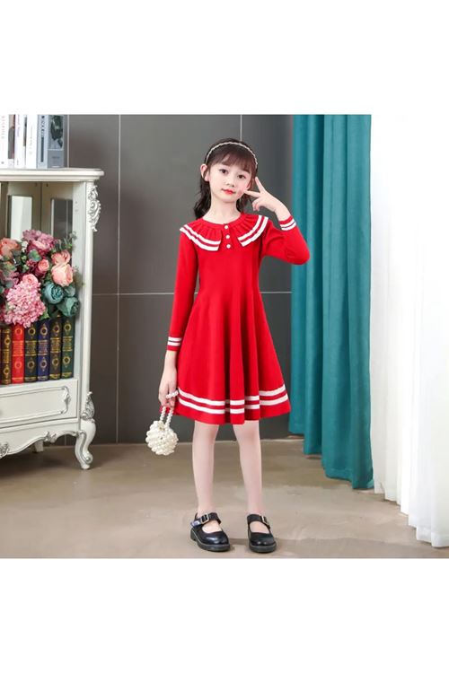 طفل بنت شتوية فستان