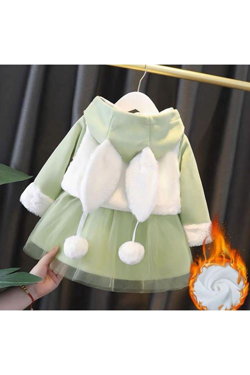 طفل بنت شتوية فستان