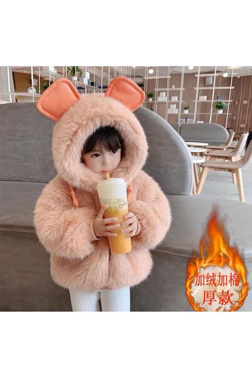 طفل بنت شتوية جاكيت