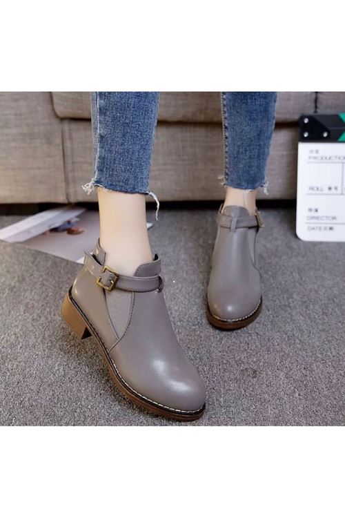 الأحذية النسائية الشتوية حذاء كعب 