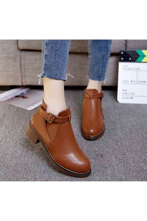 الأحذية النسائية الشتوية حذاء كعب 