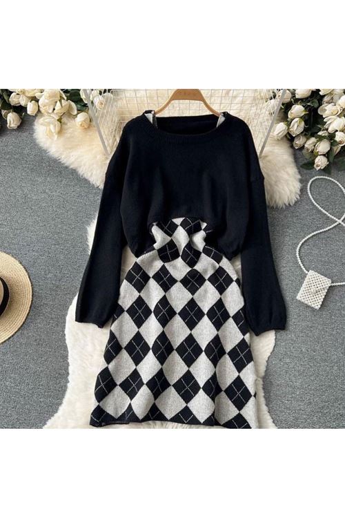 ملابس نسائية شتوية فستان 