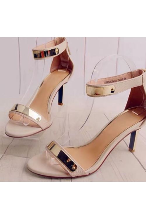 الأحذية النسائية الصيفية حذاء كعب