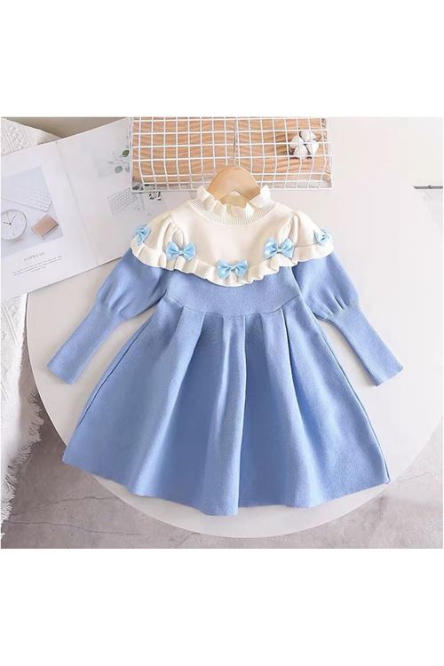 طفل بنت شتوية فستان