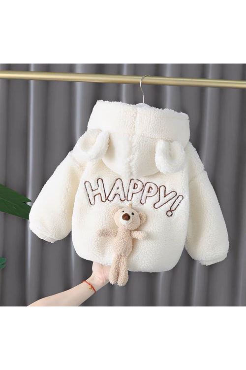 طفل بنت شتوية جاكيت