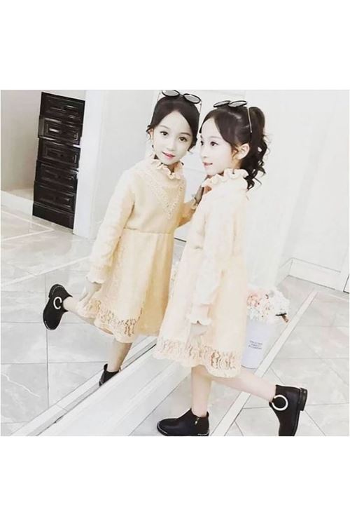 طفل بنت شتوية فستان