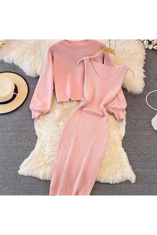 ملابس نسائية شتوية فستان 