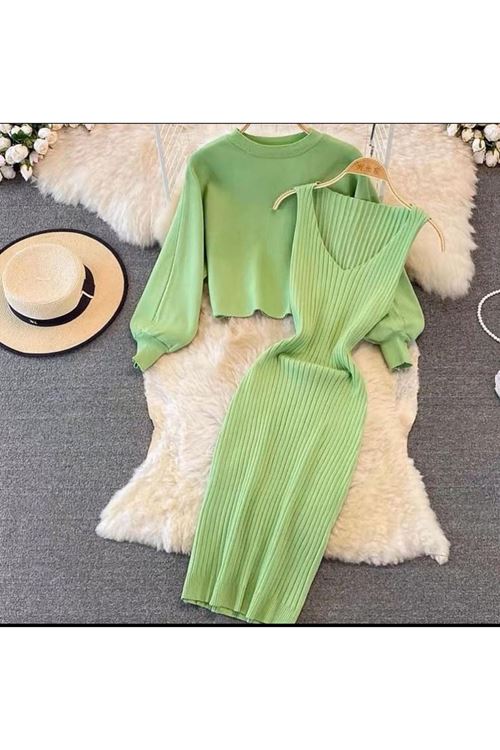 ملابس نسائية شتوية فستان 