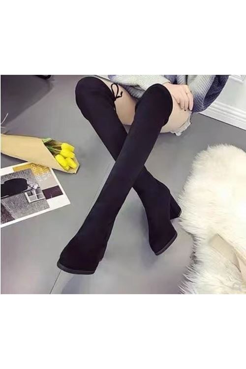 ‎الأحذية  نسائية  شتوية  بوت طويل كعب