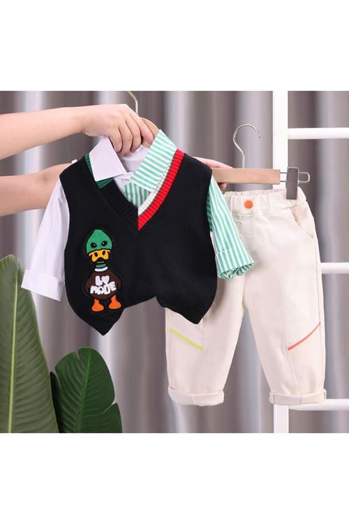 طفل ولد شتوية قاط