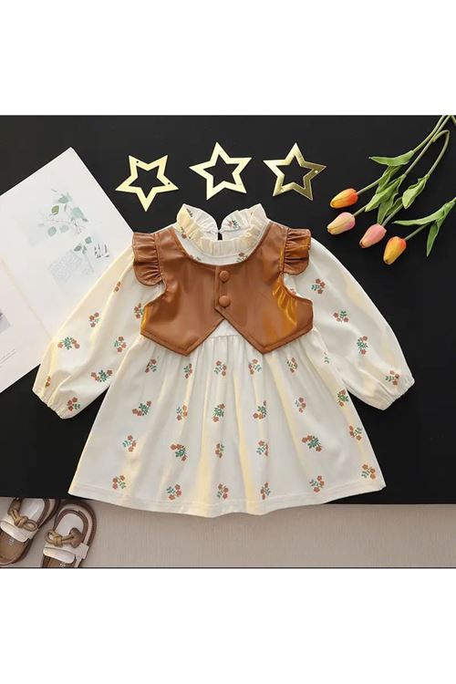 طفل بنت شتوية فستان