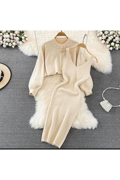 ملابس نسائية شتوية فستان 