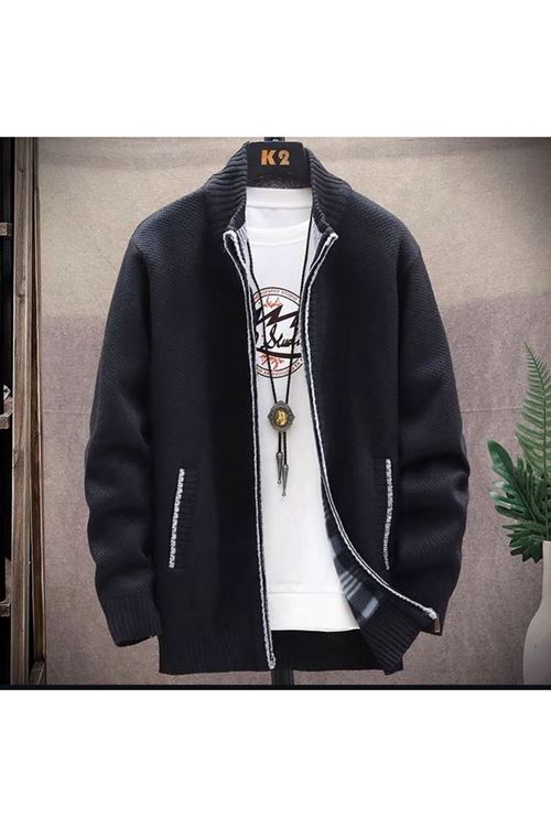  ملابس رجالية شتوية جاكيت صوف