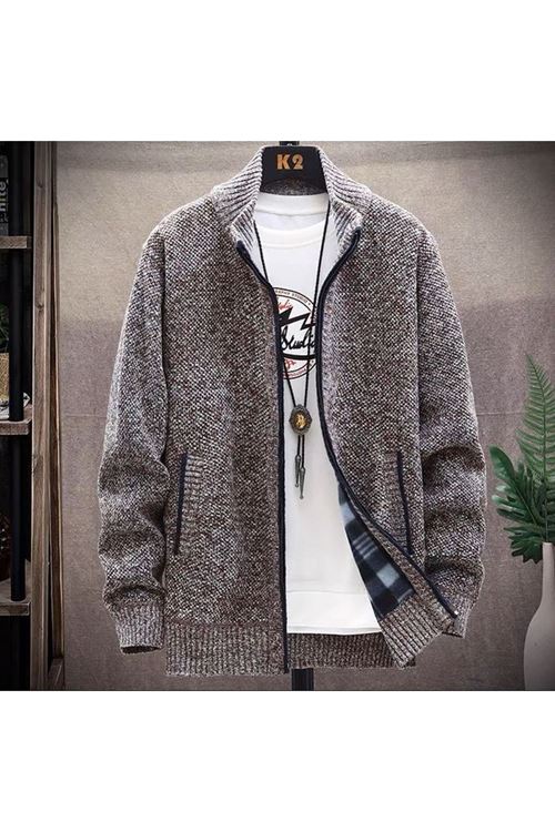  ملابس رجالية شتوية جاكيت صوف