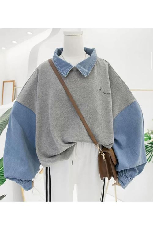 ملابس نسائية شتويه بلوز هودي