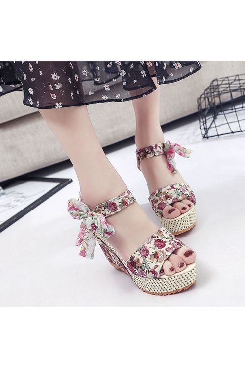 الأحذية النسائية الصيفية حذاء كعب 