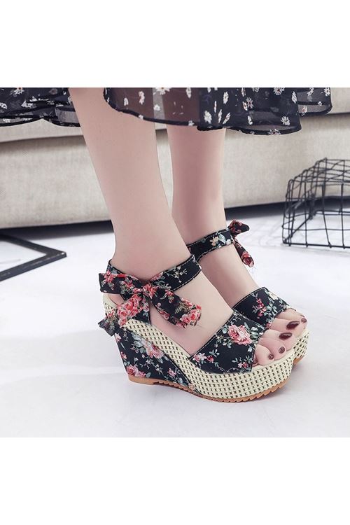 الأحذية النسائية الصيفية حذاء كعب 