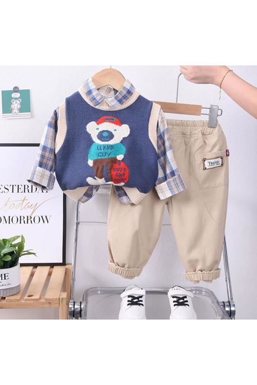 طفل ولد شتوية قاط