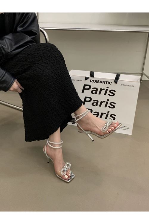 الأحذية النسائية الصيفية حذاء كعب