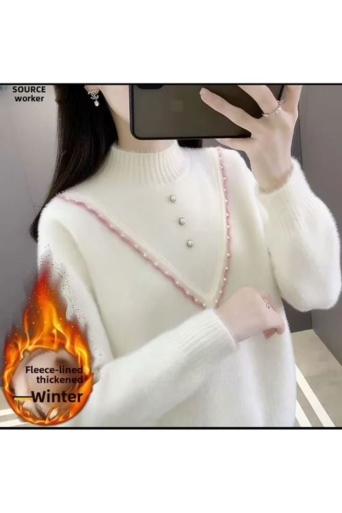 ملابس النسائية شتويه بلوز 