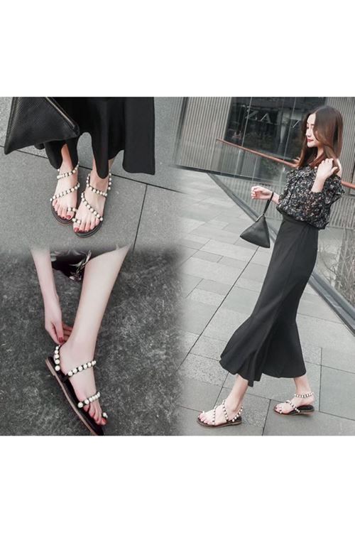 ‎الأحذية النسائية الصيفية صندل