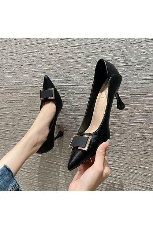 الأحذية النسائية الصيفية حذاء كعب