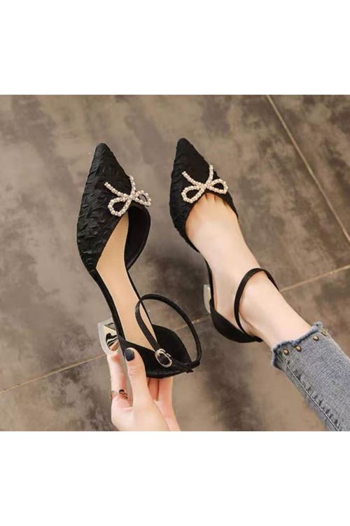 الأحذية النسائية الصيفية حذاء كعب