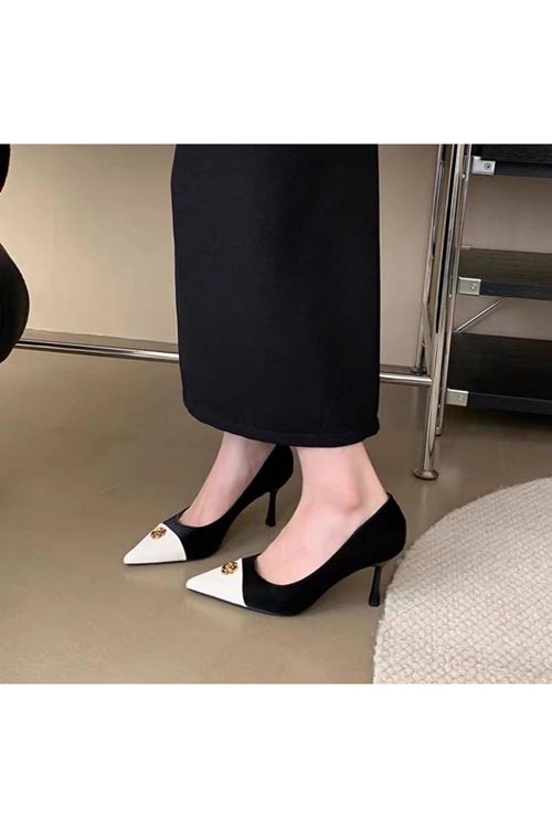 الأحذية النسائية الصيفية حذاء كعب