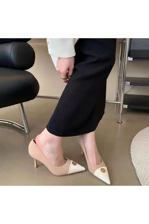 الأحذية النسائية الصيفية حذاء كعب