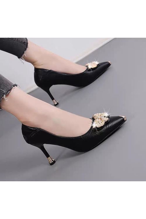 الأحذية النسائية الصيفية حذاء كعب