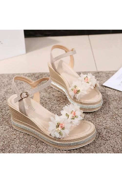 الأحذية النسائية الصيفية حذاء كعب