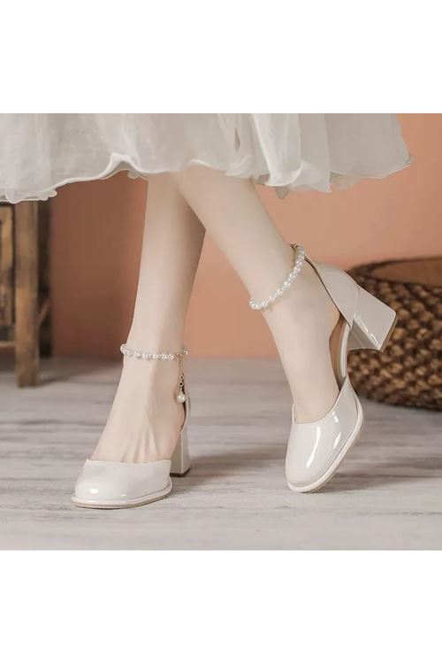 الأحذية النسائية الصيفية حذاء كعب 