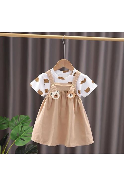 طفل بنت صيفية فستان