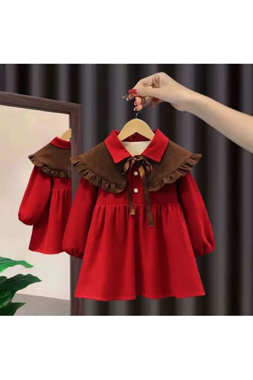 طفل بنت شتوية فستان