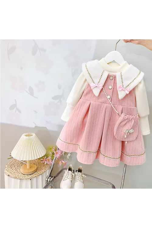 طفل بنت شتوية فستان