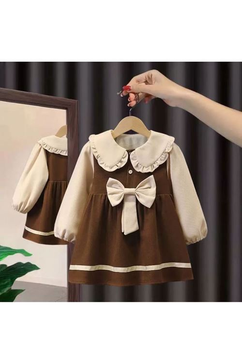 طفل بنت شتوية فستان