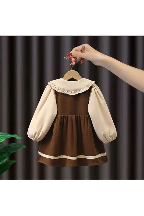 طفل بنت شتوية فستان