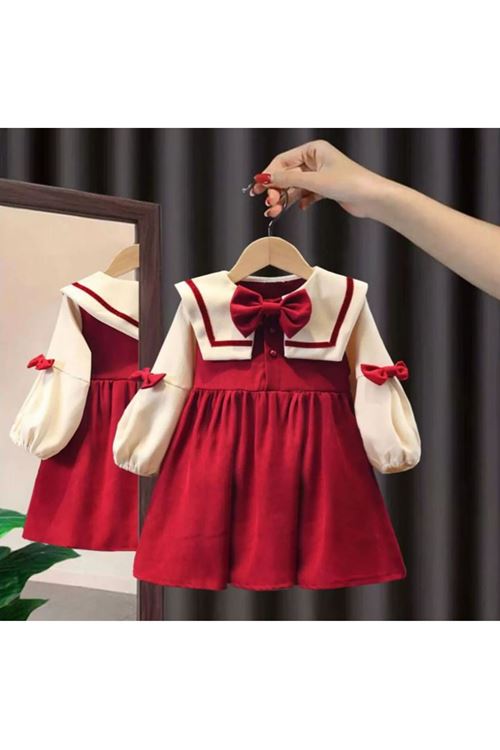 طفل بنت شتوية فستان