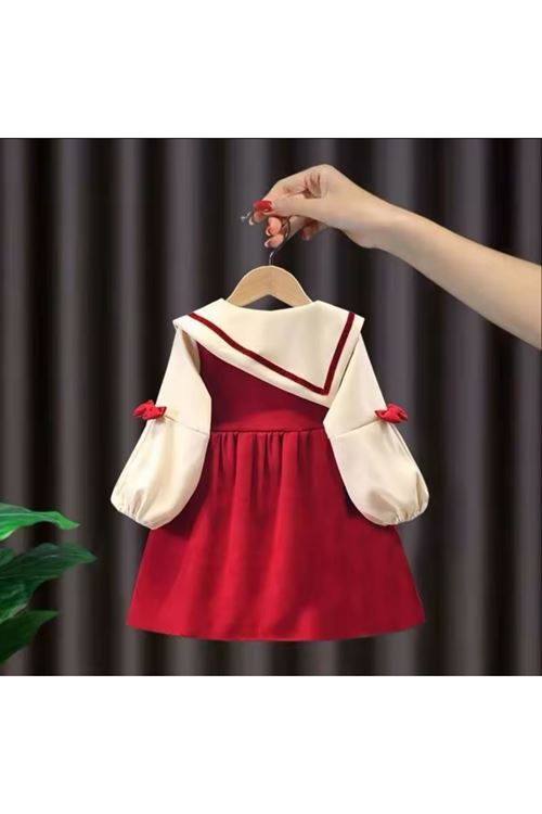 طفل بنت شتوية فستان