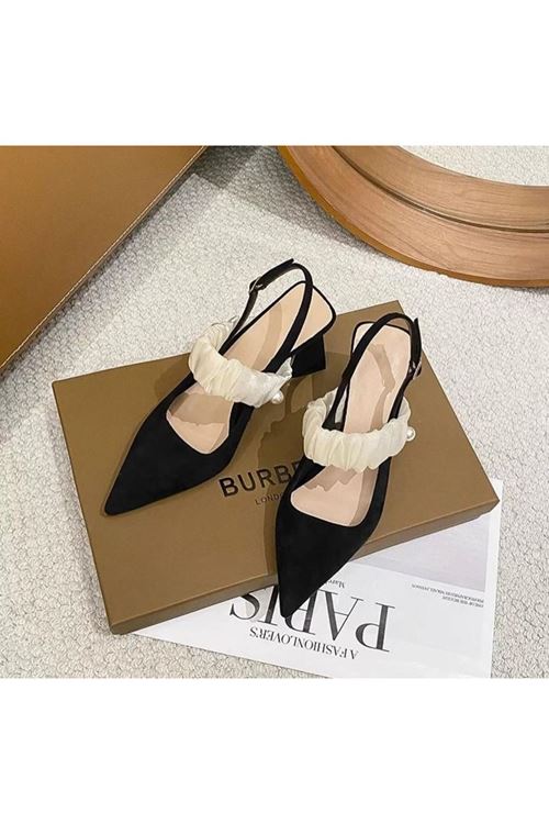 الأحذية  النسائية الصيفية حذاء كعب 