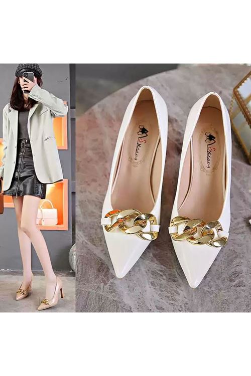 الأحذية  النسائية الصيفية حذاء كعب 