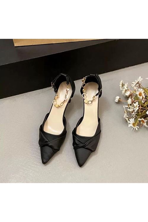 الأحذية  النسائية الصيفية حذاء كعب 