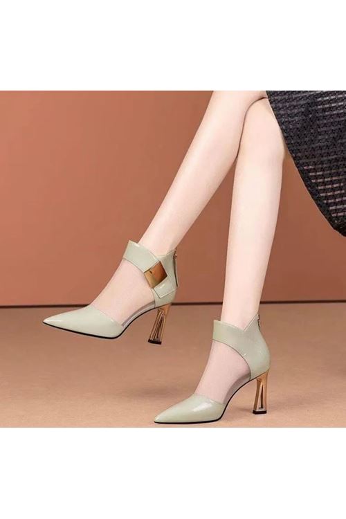 الأحذية النسائية الشتوية بوت قصير كعب 