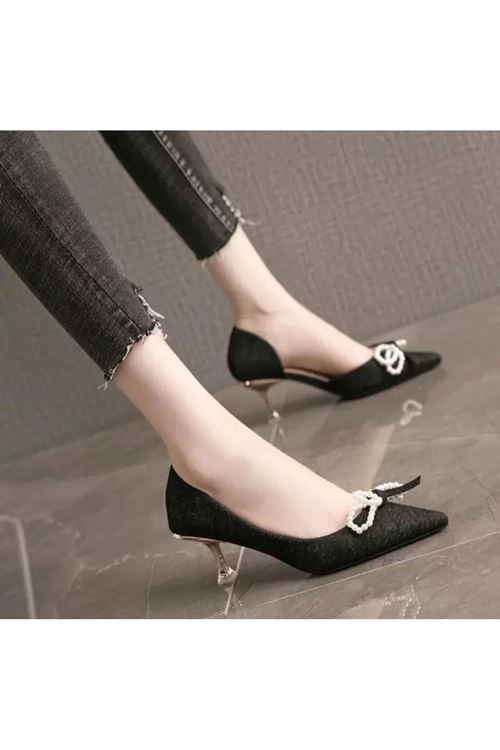 الأحذية  النسائية الصيفية حذاء كعب  