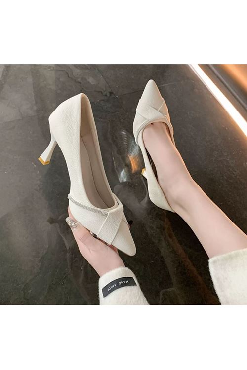 الأحذية  النسائية الصيفية حذاء كعب  