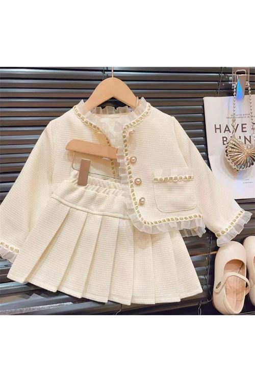 طفل بنت صيفية تنورة جاكيت