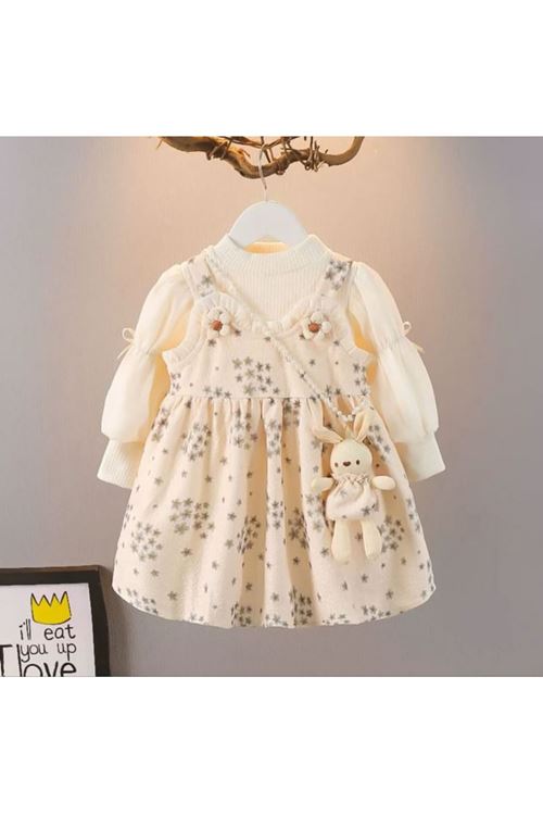 طفل بنت شتوية فستان 